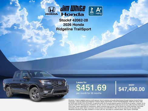 New 2026 Honda Ridgeline TrailSport image 3