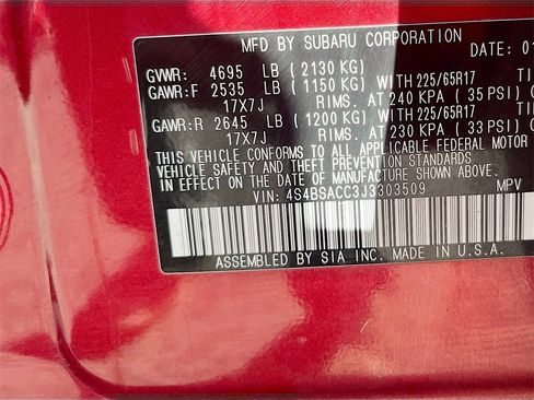 Used 2018 Subaru Outback 2.5i Premium w/ Popular Package #1 image 29