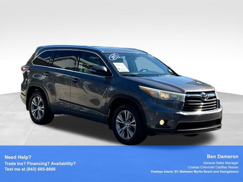 Used 2015 Toyota Highlander XLE AWD/4WD image 3