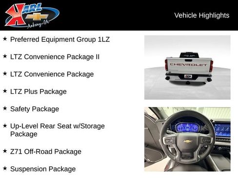 Certified 2024 Chevrolet Silverado 2500 LTZ w/ LTZ Plus Package AWD/4WD image 2