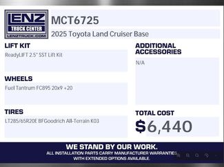 Used 2025 Toyota Land Cruiser video 2