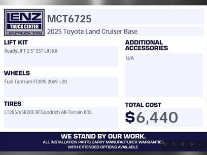 Used 2025 Toyota Land Cruiser