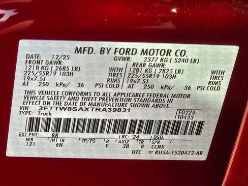 New 2026 Ford Maverick Lariat AWD/4WD image 18