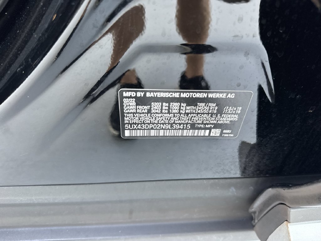 Used 2022 BMW X3 sDrive30i w/ Convenience Package RWD image 61