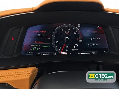Used 2022 Chevrolet Corvette Stingray Premium Conv w/ Chrome Exterior Badge Package RWD image 13