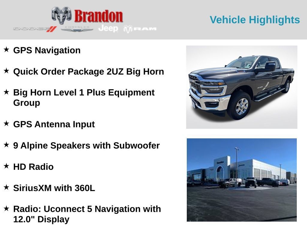 Used 2026 RAM 2500 Big Horn AWD/4WD image 5