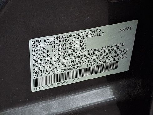 Used 2021 Acura ILX w/ Premium Package FWD image 26