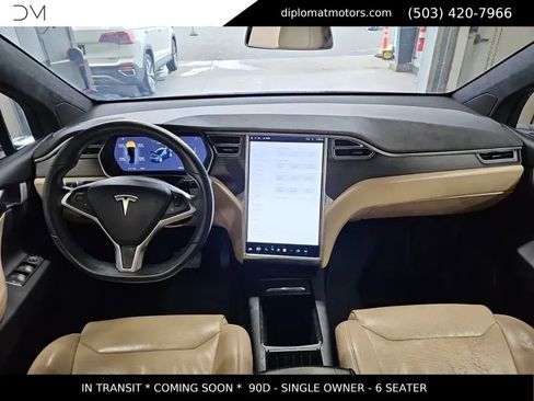 Used 2016 Tesla Model X 90D AWD/4WD image 7