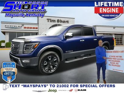Used 2023 Nissan Titan Platinum Reserve w/ Moonroof Package