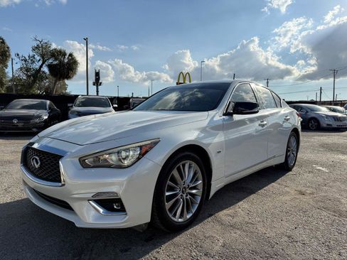 Used 2018 INFINITI Q50 Luxe w/ Essential Package (3.0T Luxe) image 1
