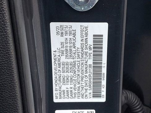 Used 2023 Honda CR-V Sport Touring image 27