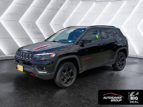 Certified 2023 Jeep Compass Trailhawk w/ Trailhawk Elite Group AWD/4WD image 1
