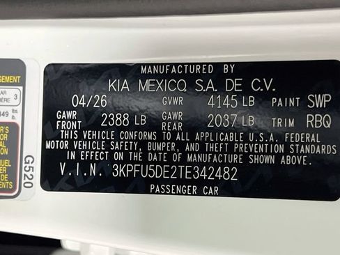New 2026 Kia K4 GT-Line Turbo w/ GT-Line Premium Package FWD image 33