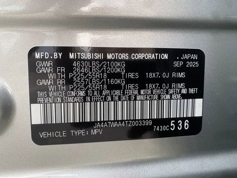 New 2026 Mitsubishi Eclipse Cross SE image 32