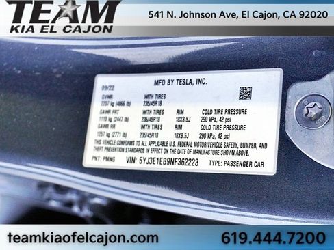 Used 2022 Tesla Model 3 Long Range image 43