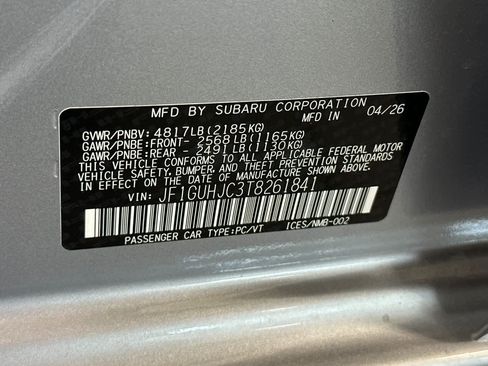 New 2026 Subaru Impreza RS AWD/4WD image 32