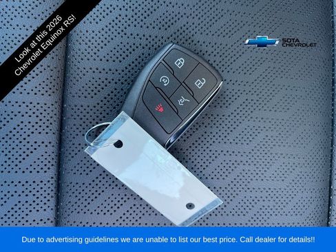 New 2026 Chevrolet Equinox RS image 28