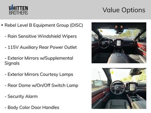 Used 2022 RAM 1500 Rebel w/ Rebel Level B Equipment Group AWD/4WD image 13
