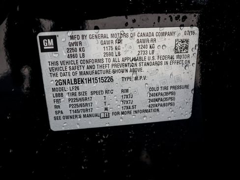 Used 2017 Chevrolet Equinox LS FWD image 33