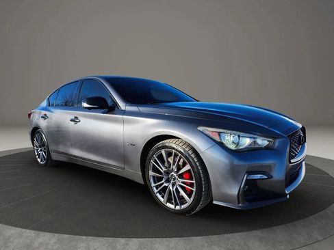 Used 2018 INFINITI Q50 Red Sport 400 image 7