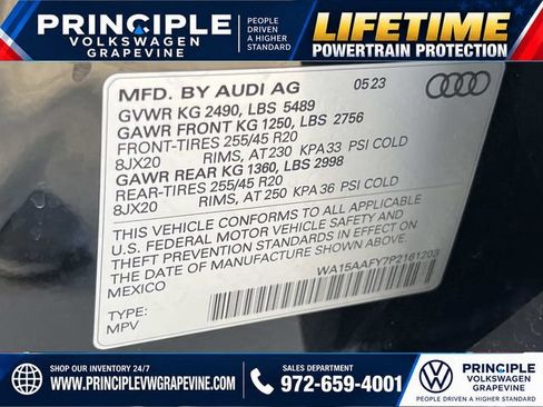 Used 2023 Audi Q5 2.0T Premium Plus w/ Premium Plus Package AWD/4WD image 26