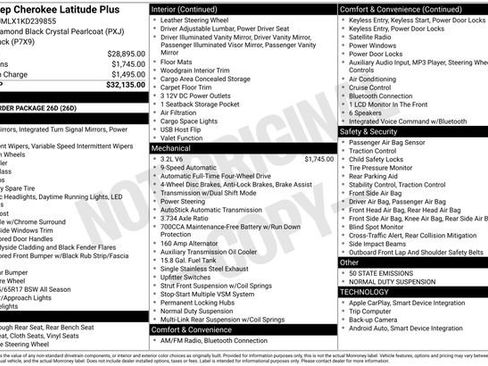 Used 2019 Jeep Cherokee Latitude Plus image 17