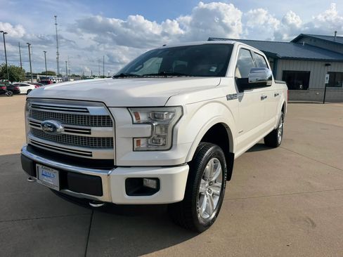Used 2015 Ford F150 Platinum w/ Trailer Tow Package AWD/4WD image 2