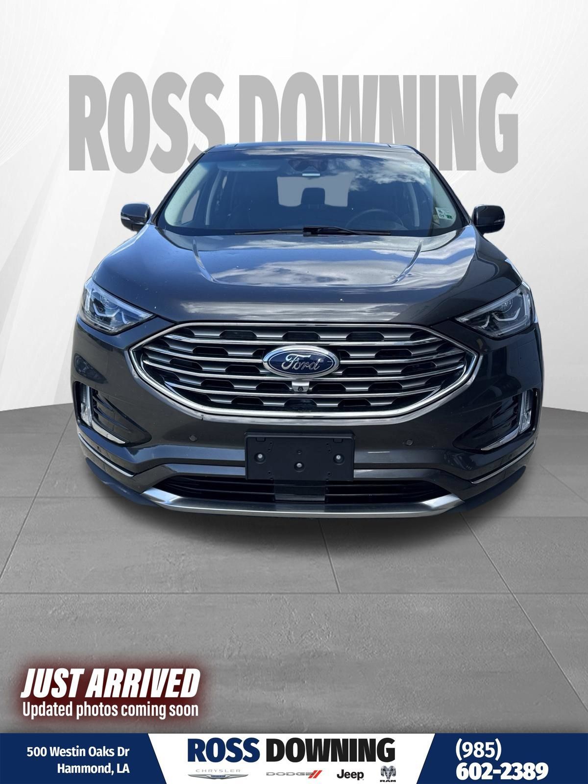 Used 2019 Ford Edge Titanium w/ Equipment Group 301A FWD image 1