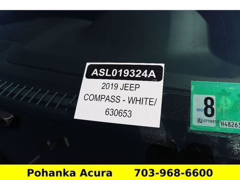 Used 2019 Jeep Compass Latitude w/ Popular Equipment Group image 38