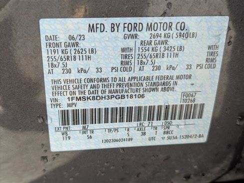 Used 2023 Ford Explorer XLT w/ Equipment Group 202A image 16