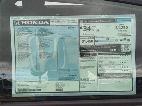 New 2026 Honda Civic Sport image 23