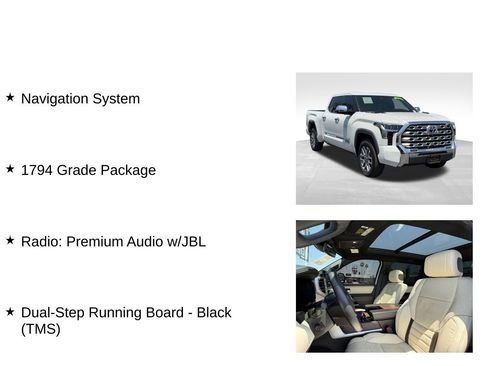 Used 2024 Toyota Tundra 1794 Edition AWD/4WD image 31
