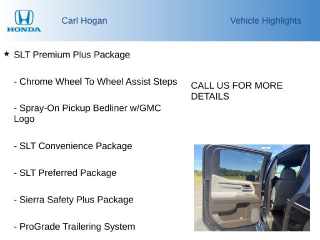 Used 2025 GMC Sierra 1500 SLT w/ SLT Premium Plus Package AWD/4WD image 11