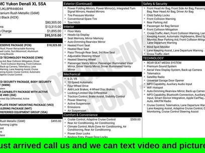 Used 2023 GMC Yukon XL Denali w/ Denali Reserve Package