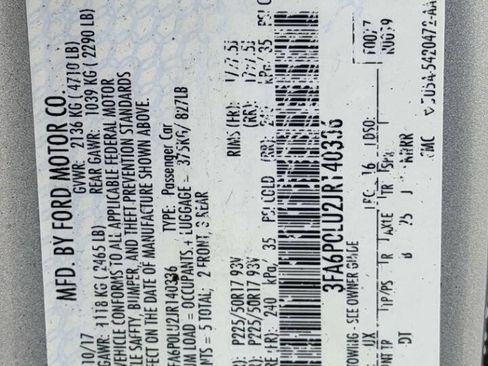 Used 2018 Ford Fusion SE FWD image 17