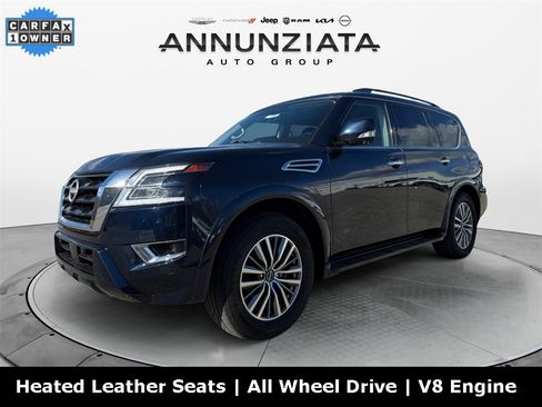 Certified 2023 Nissan Armada SL w/ Captain's Chairs Package image 1