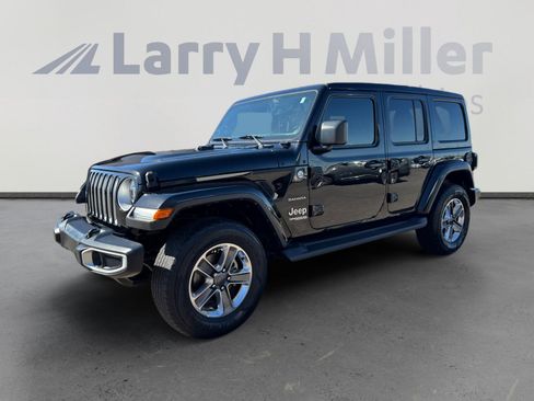 Used 2021 Jeep Wrangler Unlimited Sahara AWD/4WD image 1
