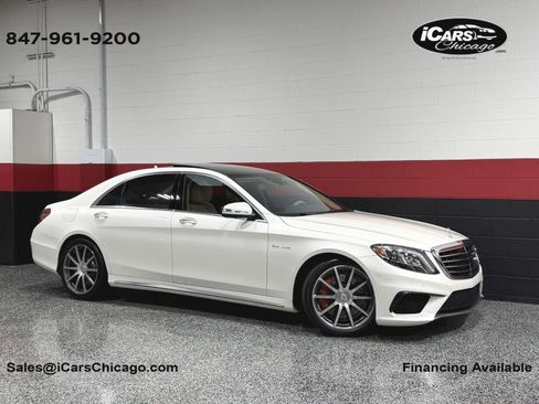 Used 2015 Mercedes-Benz S 63 AMG 4MATIC Sedan w/ Driver Assistance Package image 1