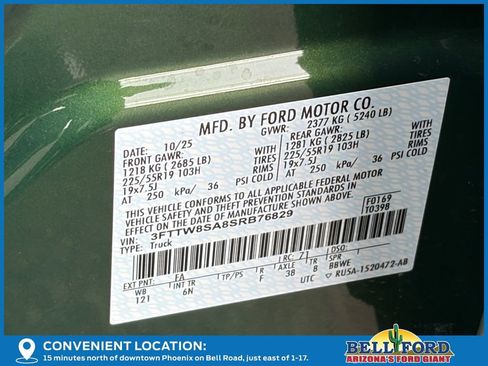 New 2025 Ford Maverick Lariat w/ 4K Tow Package image 25