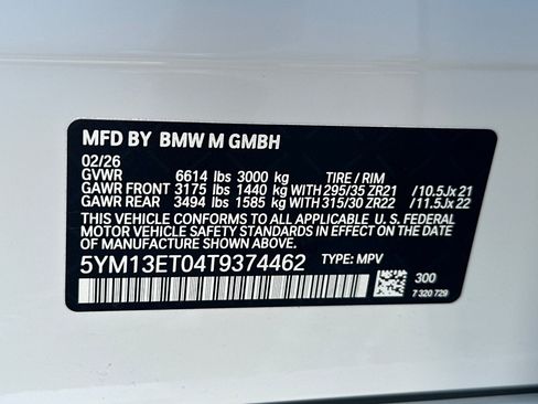 New 2026 BMW X5 M Competition w/ Executive Package AWD/4WD image 24