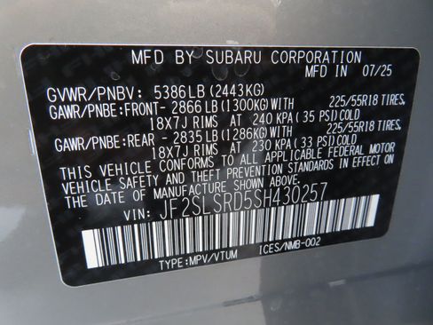 New 2025 Subaru Forester Limited image 30