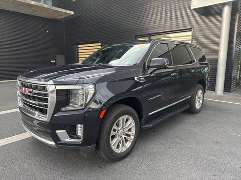 Used 2021 GMC Yukon SLT w/ Rear Media and Nav Package RWD image 1