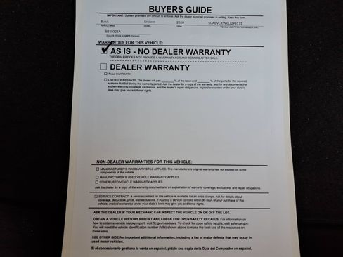 Used 2020 Buick Enclave Avenir w/ Avenir Technology Package AWD/4WD image 40
