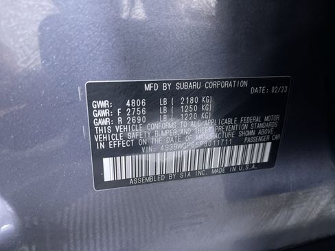 Used 2023 Subaru Legacy Touring XT image 12