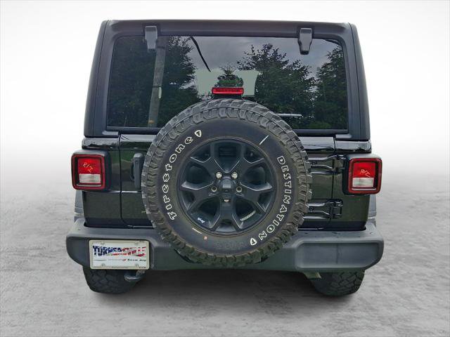 Certified 2022 Jeep Wrangler Unlimited Sport AWD/4WD image 4