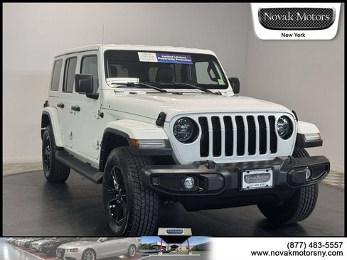 Used 2021 Jeep Wrangler Unlimited Sahara AWD/4WD image 8