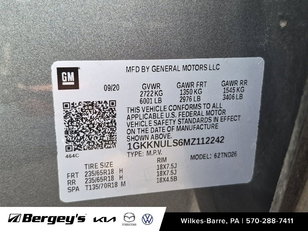 Used 2021 GMC Acadia SLT w/ LPO, Floor Liner Package AWD/4WD image 30