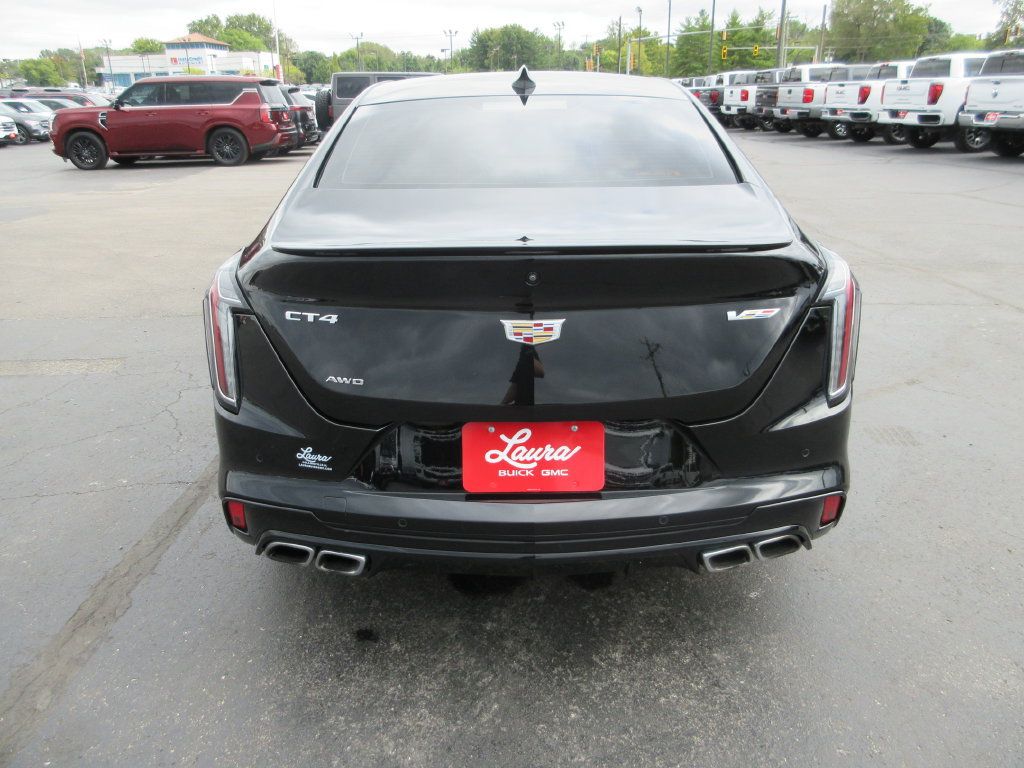 Certified 2021 Cadillac CT4 V w/ Technology Package AWD/4WD image 7