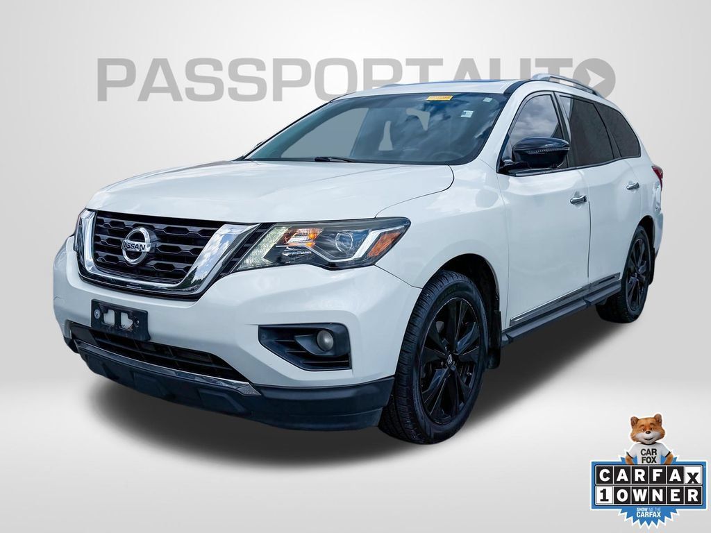 Used 2017 Nissan Pathfinder Platinum w/ Midnight Edition Package AWD/4WD image 1