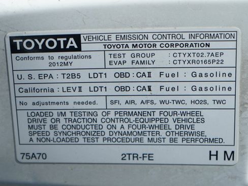 Used 2012 Toyota Tacoma 2WD Regular Cab image 12